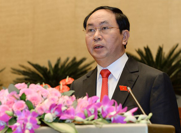 Chủ tịch nước: Đẩy mạnh hợp tác kinh tế, quốc phòng Việt-Nga