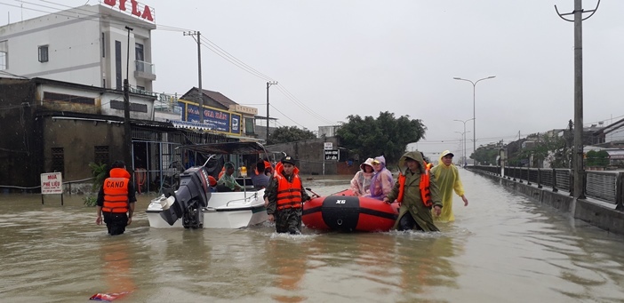 Cảnh báo ngập lụt trên địa bàn tỉnh Quảng Nam