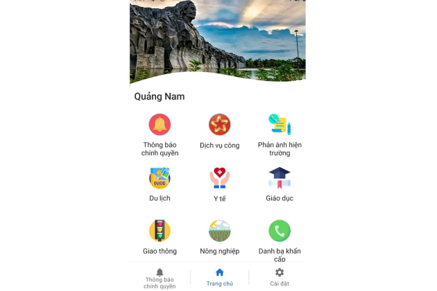 “Smart Quang Nam” cung cấp tiện ích số cho người dân Quảng Nam